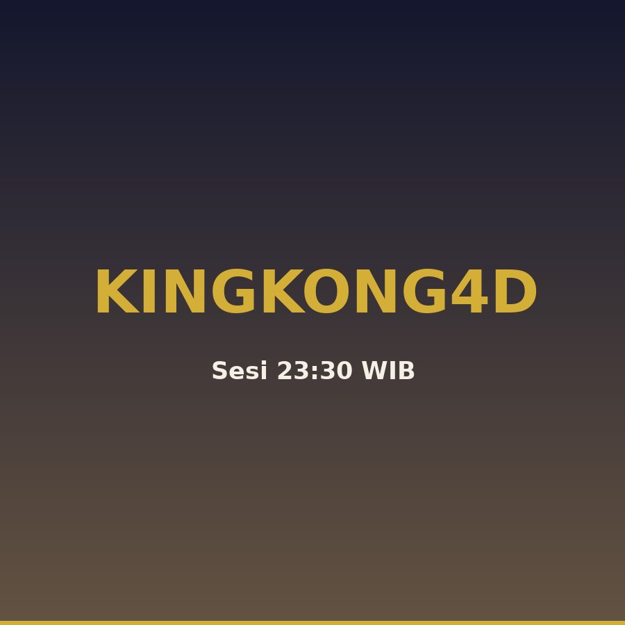 Paito Kingkong 4D Angka Main 7 Oktober 2026 dan Paito 8 (38046)